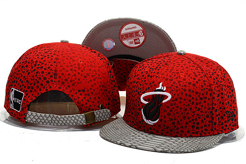 NBA Miami Heat NE Strapback Hat #37